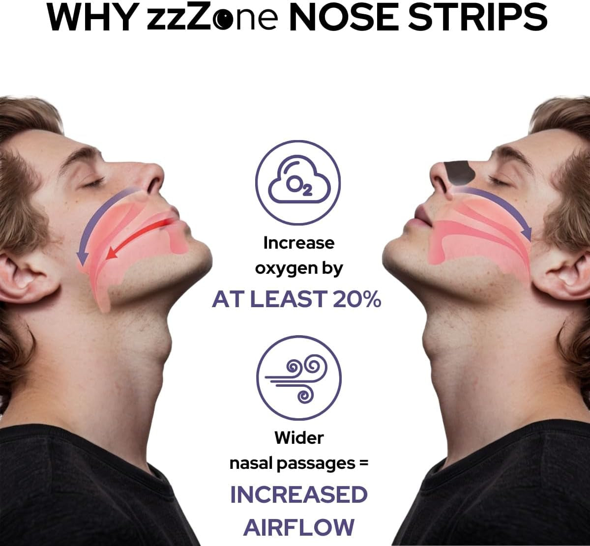 Breathe Easy and Sleep Soundly! 💨✨ Extra Strength Nose Strips for Snoring Relief - 30 Pack for Better Sleep and Exercise! 💤🏃‍♂️